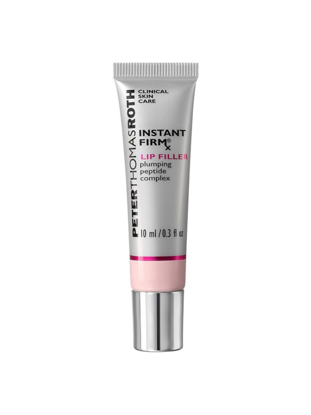 Peter Thomas Roth Lip Filler Gloss Tube — Silver & Pink